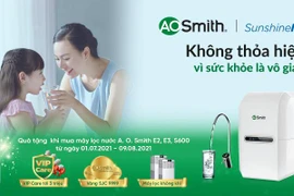 Ưu đãi tháng 7 cùng sự hợp tác của Sunshine Mall và A.O.Smith 