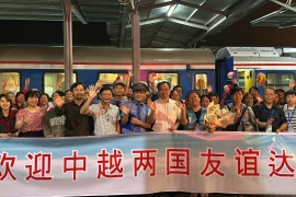 Đường sắt lần đầu đón đoàn 400 khách du lịch Trung Quốc 