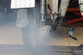 Kiểm soát khí thải xe gắn máy đã được đưa vào dự thảo Luật Giao thông đường bộ