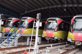 10 đoàn tàu metro Nhổn- Ga Hà Nội vượt qua đăng kiểm