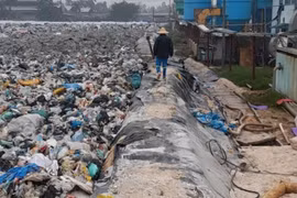 Khu xử lý rác thải Nam Sơn tiếp nhận rác trở lại