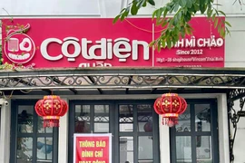 Vụ dòi bò lổn nhổn trong pate: Bánh mì chảo-Cột Điện Quán Thái Bình bị phạt 21 triệu đồng