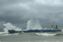 Vì sao chưa thể trục vớt tàu Hoàng Gia 46 bị mắc cạn trên biển với 8.000 lít dầu nguy cơ tràn?1