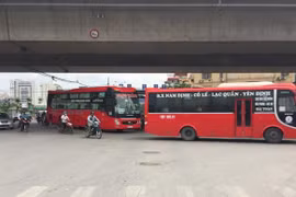 Hà Nội chi hơn 19 tỷ đồng cải tạo nút giao Pháp Vân- Bến xe Nước Ngầm