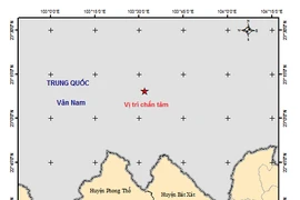 Liên tiếp động đất gần biên giới Việt- Trung trong một ngày