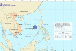 Biển Đông lại đón áp thấp nhiệt đới