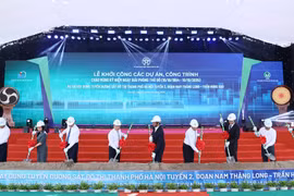 Khởi công xây dựng tuyến metro số 2 Nam Thăng Long- Trần Hưng Đạo hơn 35.600 tỷ đồng