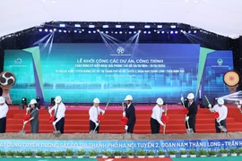 Khởi công xây dựng tuyến metro số 2 Nam Thăng Long- Trần Hưng Đạo hơn 35.600 tỷ đồng