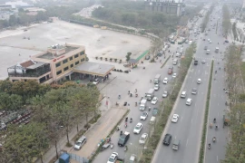 Bãi đỗ xe Đại Kim- Hoàng Mai: Ì ạch 12 năm, qua 3 lần gia hạn vẫn chưa xong