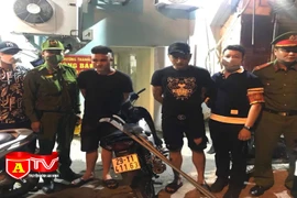 Kịp thời ngăn nhóm thanh niên mang vũ khí hỗn chiến