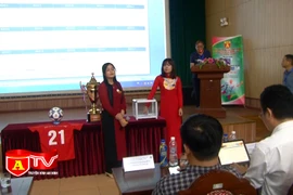 Bốc thăm chia bảng giải bóng đá học sinh THPT Hà Nội