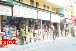 Xử lý tình trạng vi phạm trật tự đô thị ở phố cổ Hà Nội