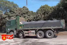Tăng cường xử lý xe chở vật liệu xây dựng quá tải trọng