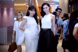 Lan Ngọc kiêu kỳ hội ngộ cùng "bạn gái Trường Giang" Nhã Phương