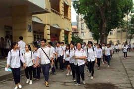 Gần 1 triệu học sinh lớp 12 sẽ đăng ký dự thi THPT quốc gia từ ngày 1-4-2017