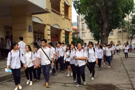 Gần 1 triệu học sinh lớp 12 sẽ đăng ký dự thi THPT quốc gia từ ngày 1-4-2017