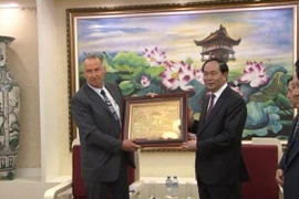 Bộ trưởng Trần Đại Quang tiếp Đại sứ đặc mệnh toàn quyền Thụy Sỹ tại Việt Nam