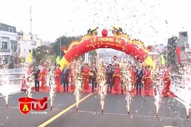 Lễ thông xe cầu vượt Ô Đông Mác – Nguyễn Khoái 