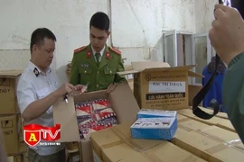 Tiêu hủy hơn 2 tấn thuốc thú y không được phép lưu hành