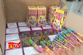 Phát hiện vụ vận chuyển hơn 1.5 tấn bánh kẹo không rõ nguồn gốc xuất xứ 