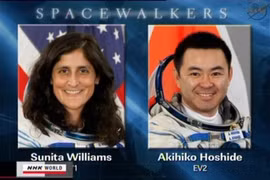  Bảo dưỡng hệ thống ngoài trạm vũ trụ quốc tế ISS bị thất bại