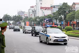 Xem Công an Hà Nội đảm bảo an ninh, an toàn phục vụ lễ đón chính thức Tổng thống Obama