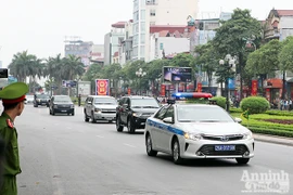 Xem Công an Hà Nội đảm bảo an ninh, an toàn phục vụ lễ đón chính thức Tổng thống Obama