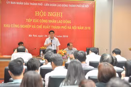 Chủ tịch UBND TP Nguyễn Đức Chung công khai số điện thoại cá nhân để công nhân phản ánh bức xúc