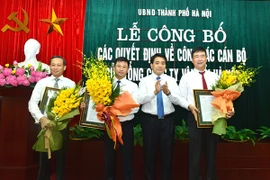 Tổng công ty Vận tải Hà Nội có Chủ tịch và Tổng Giám đốc mới