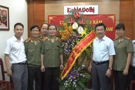 CATP Hà Nội chúc mừng các cơ quan báo chí nhân ngày báo chí Cách mạng