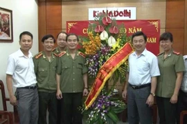 CATP Hà Nội chúc mừng các cơ quan báo chí nhân ngày báo chí Cách mạng