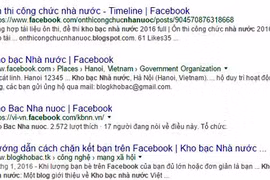 Mạo danh website Kho bạc Nhà nước lừa nạp thẻ điện thoại