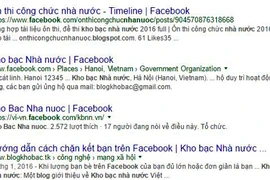 Mạo danh website Kho bạc Nhà nước lừa nạp thẻ điện thoại