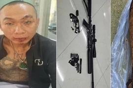 Thông tin về vụ nhóm đối tượng sử dụng ma túy, dùng súng chống trả lực lượng chức năng