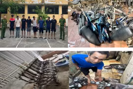 Bóc gỡ đường dây trộm cắp, “phẫu thuật” xe máy tại Hà Nội rồi tiêu thụ trên toàn quốc 