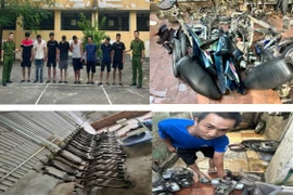 Bóc gỡ đường dây trộm cắp, “phẫu thuật” xe máy tại Hà Nội rồi tiêu thụ trên toàn quốc 