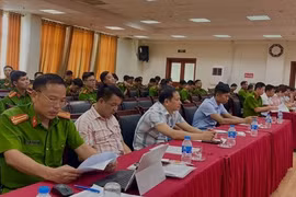 Tập huấn triển khai ứng dụng quản lý cảnh báo cháy gắn với xác thực định danh 