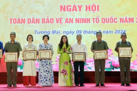 Ngày hội vui của nhân dân và cán bộ phường Tương Mai