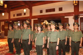 Phòng Tham mưu Công an Hà Nội về với vùng đất 'sống bám đá đánh giặc, chết hóa đá bất tử'