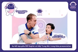 Trung Đức IELTS kết hợp cùng PEP với sản phẩm khóa học pronunciation