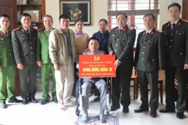 Nghĩa tình đồng đội của Công an tỉnh Bắc Giang