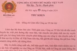 Lãnh đạo Bộ Công an gửi Thư khen Công an thành phố Hà Nội, Công an quận Đống Đa