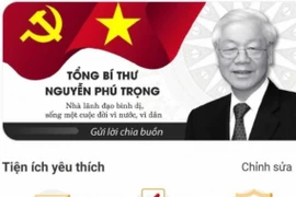 Người dân gửi lời chia buồn, tri ân Tổng Bí thư Nguyễn Phú Trọng trên Sổ tang điện tử VNeID