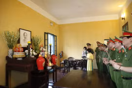 Công an quận Hà Đông tưởng nhớ Ngày Bác Hồ ra Lời kêu gọi thi đua ái quốc