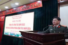 Xây dựng, đào tạo, bồi dưỡng cán bộ, chiến sĩ Công an Thủ đô vừa hồng, vừa chuyên