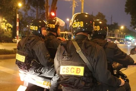  069.219.6953 - Số điện thoại đường dây nóng của Trung đoàn Cảnh sát cơ động Công an Hà Nội