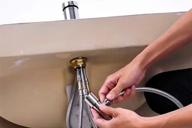 Quy trình lắp đặt tủ lavabo tại nhà đơn giản, đúng kỹ thuật 