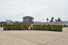 Hoạt động ý nghĩa của Công an huyện Gia Lâm hướng đến Ngày sinh Chủ tịch Hồ Chí Minh