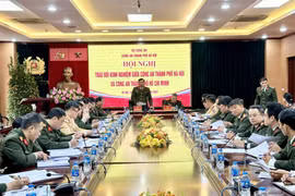 Tăng cường trao đổi học tập kinh nghiệm giữa Công an Hà Nội và CATP Hồ Chí Minh 