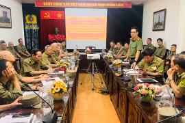 Trang bị kỹ năng phòng, chống tội phạm lừa đảo chiếm đoạt tài sản cho lực lượng bảo vệ dân phố